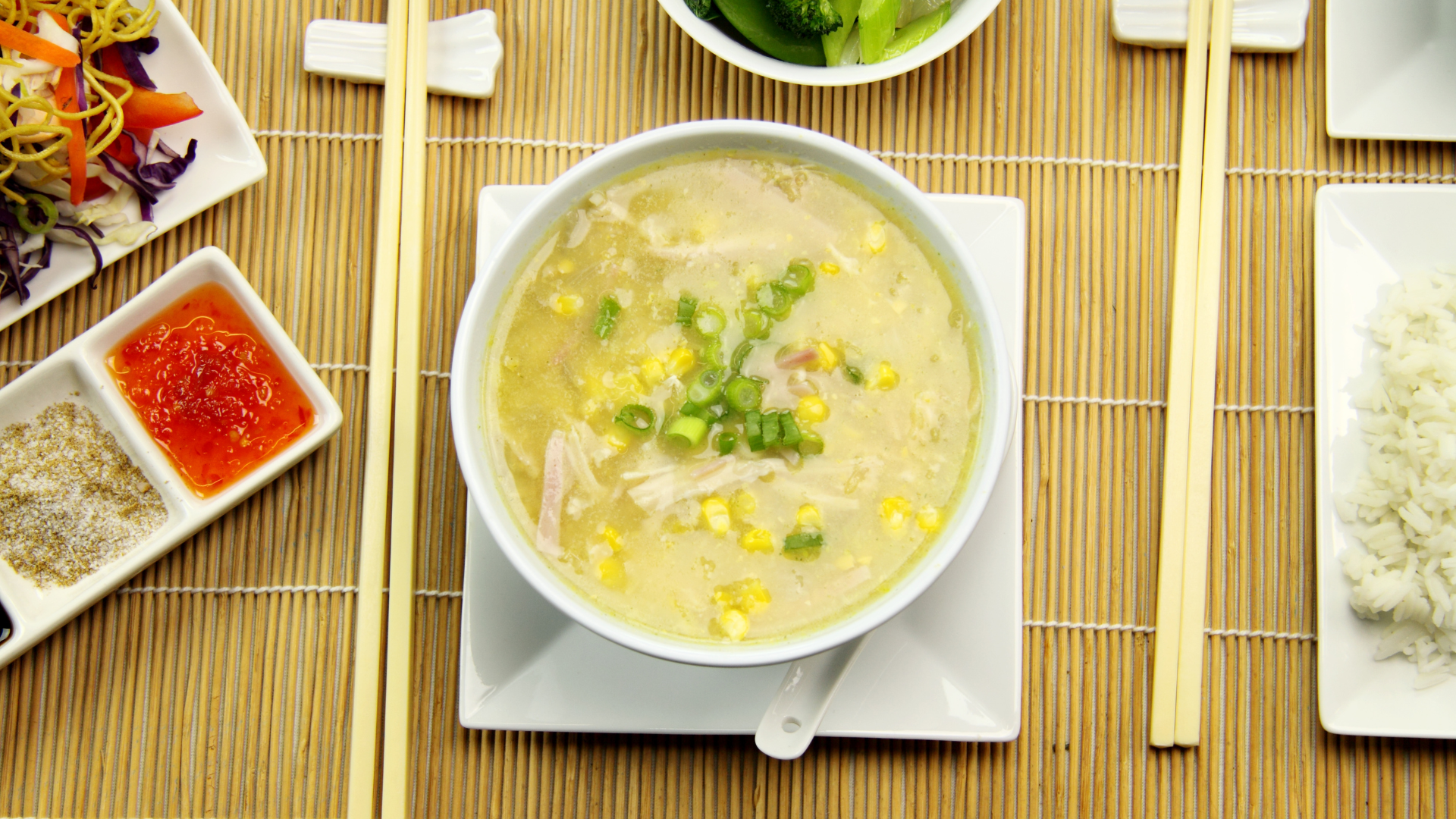 Chinese corn soup