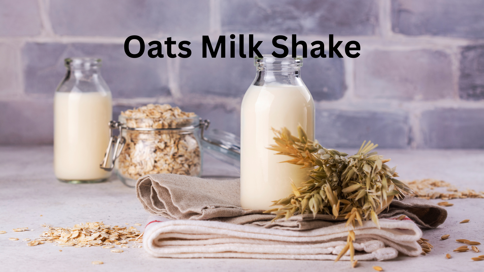 Oats milk shake